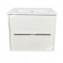 Bathroom Combo A -Shower Box Curved 1000mm+Vanity 600mm+Aquatica Tapware+Toilet